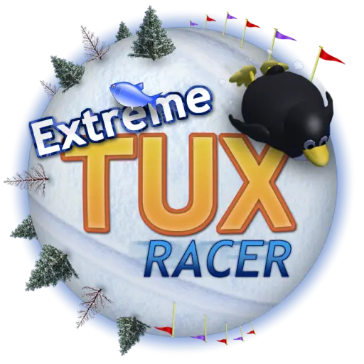 TuxRacer mountain course